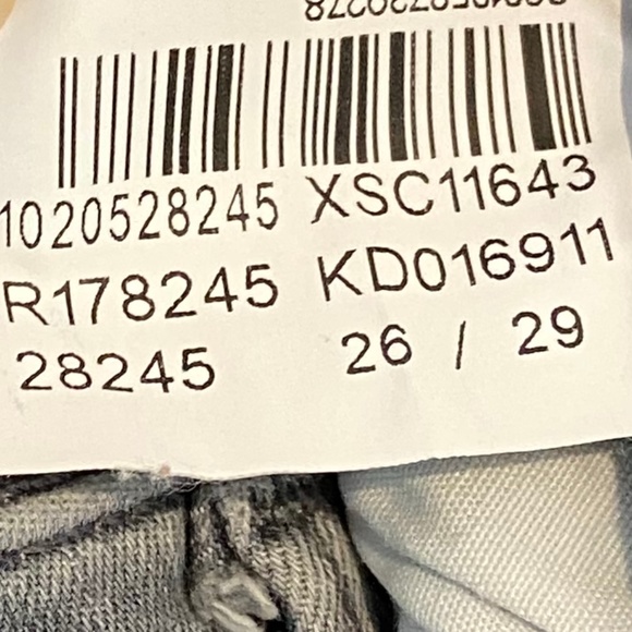 Mavi Ada Boyfriend Grey Tribecca Distressed Jeans - Picture 8 of 9